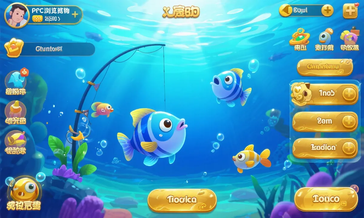 捕鱼来了PC版网页版游戏界面